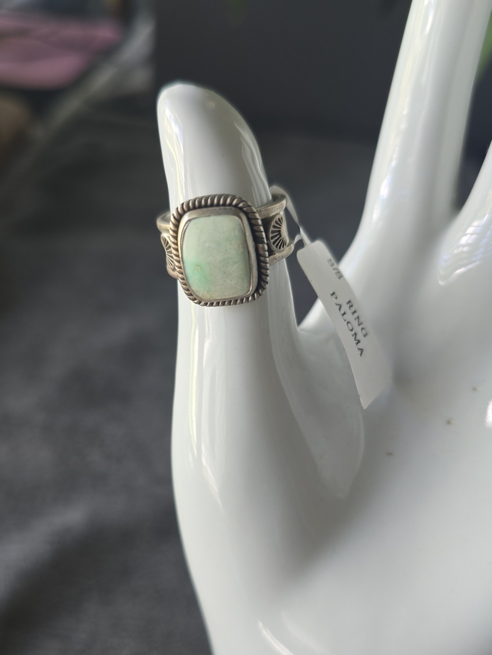 925 Sterling Silver Paloma Ring~Sz 7